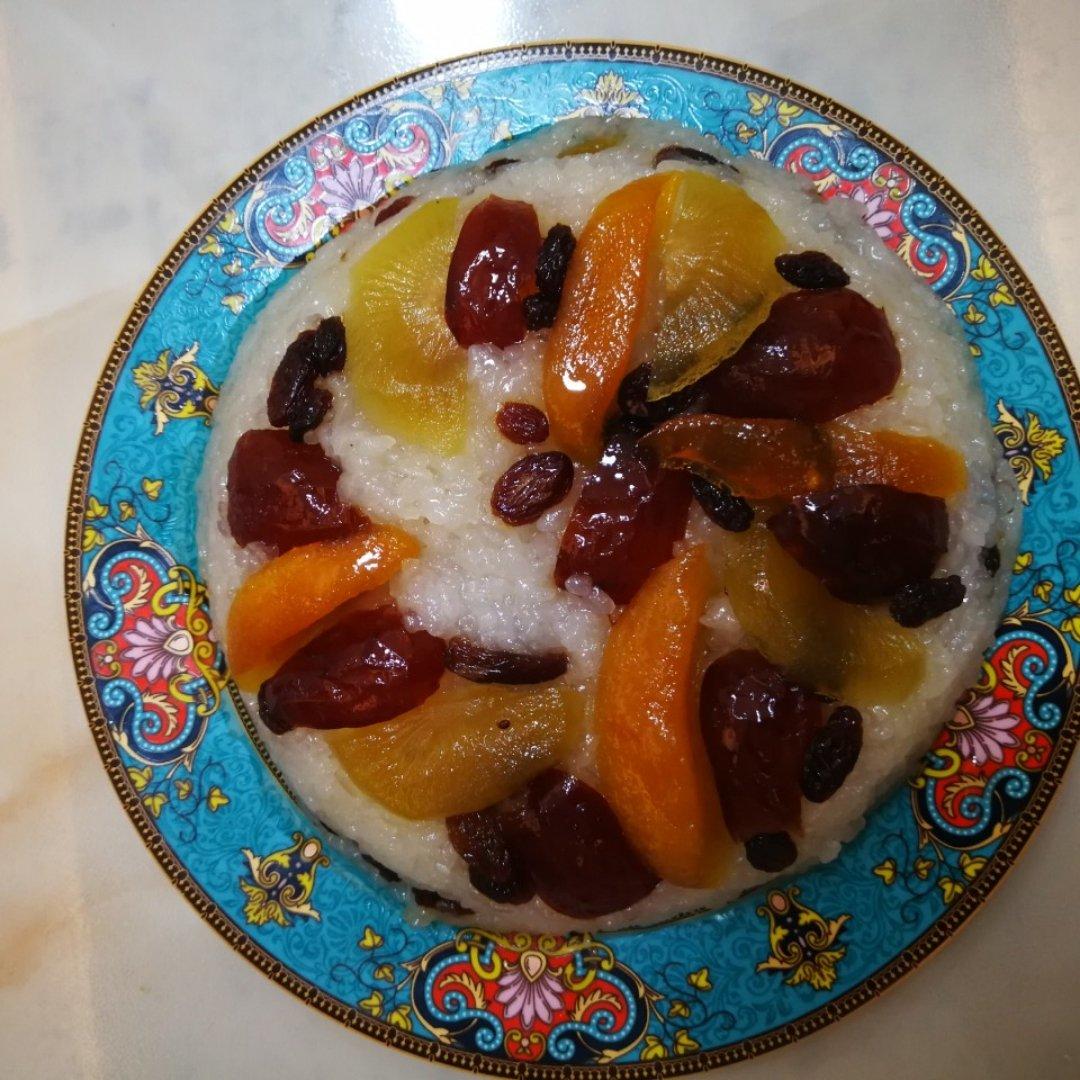 高颜值的糯米八宝饭