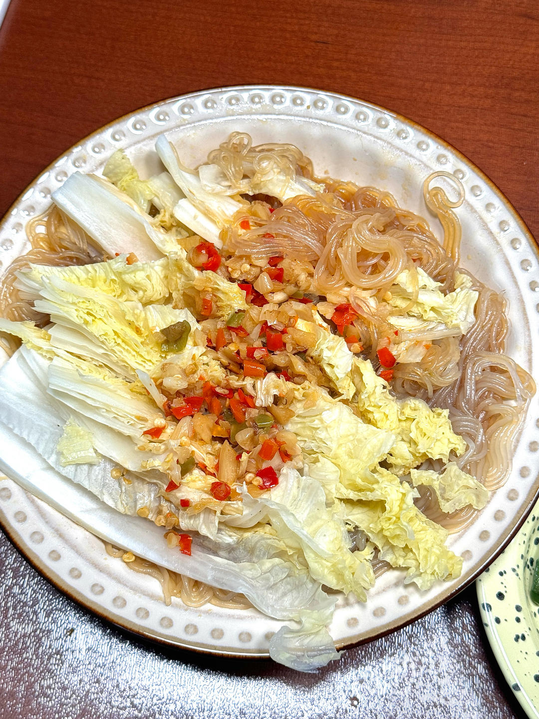蒜蓉粉丝娃娃菜