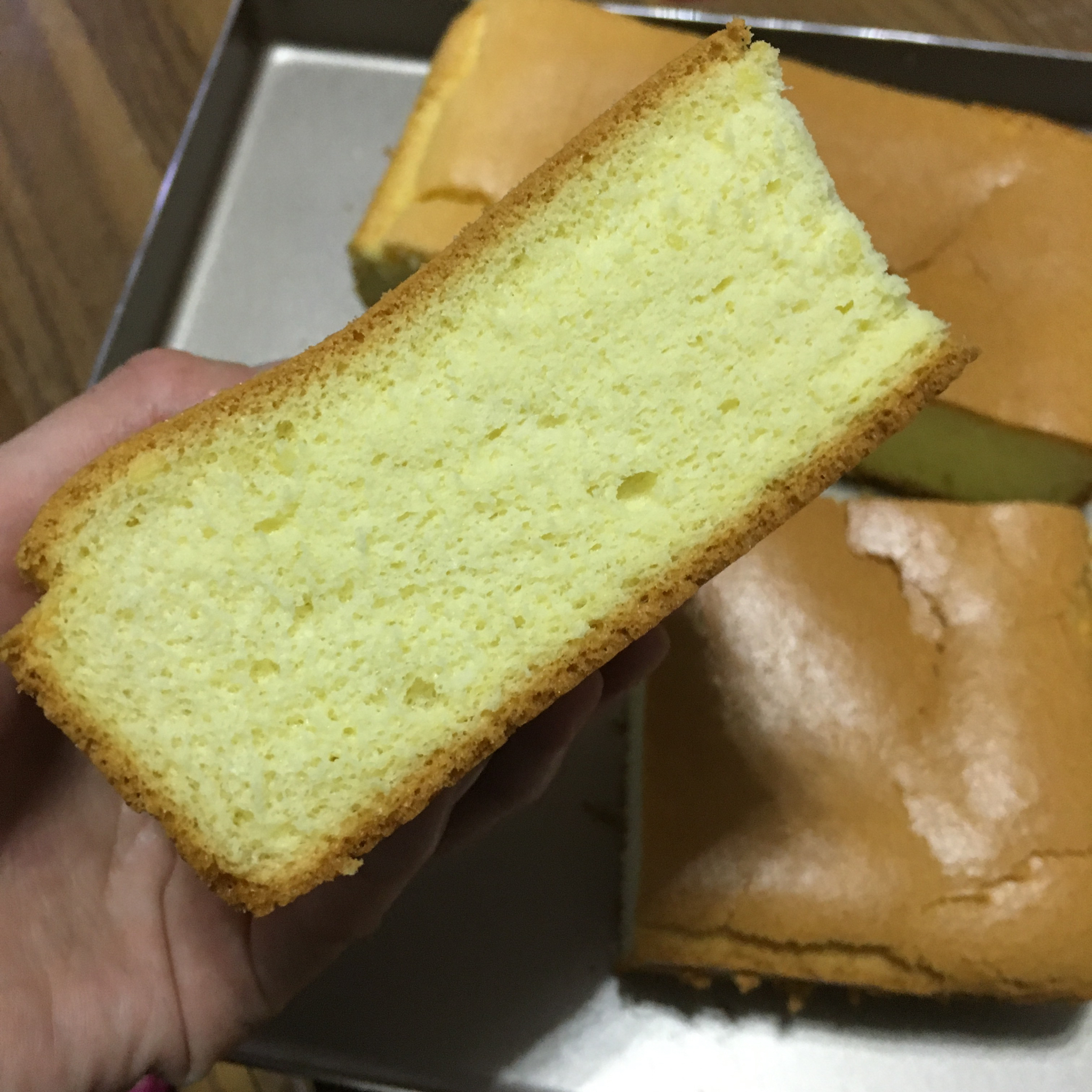 软绵绵戚风纸杯蛋糕