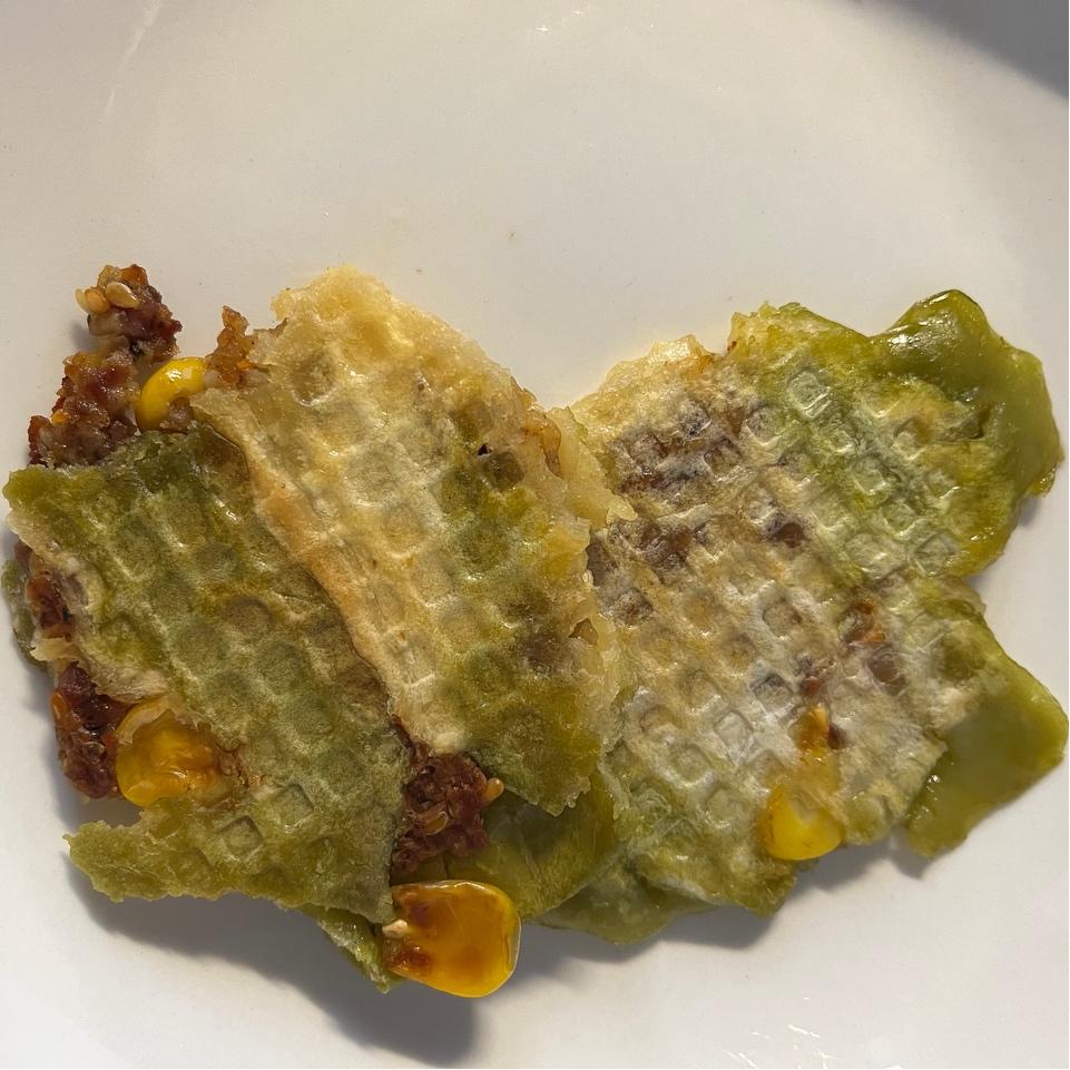脆米肉饼