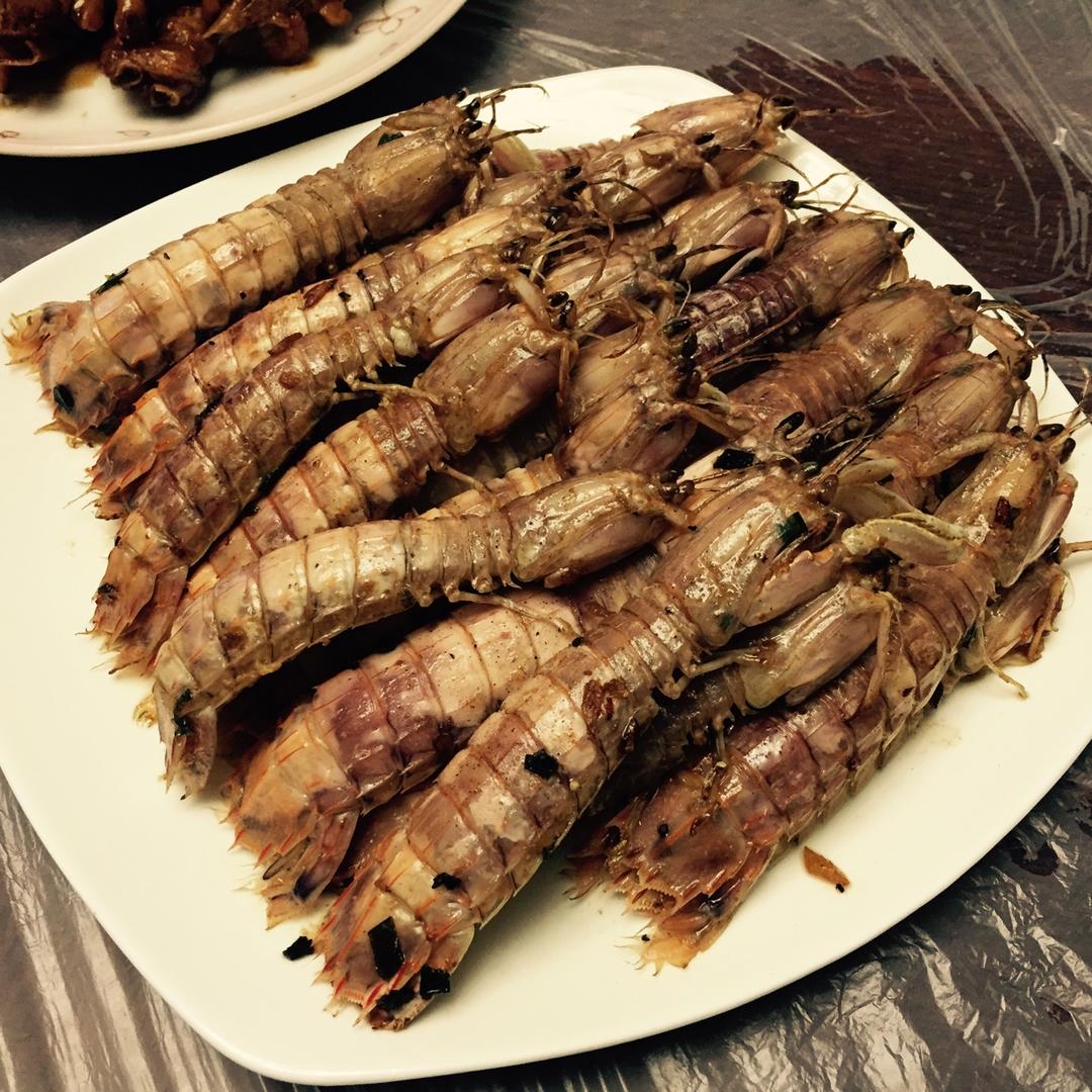 椒盐皮皮虾