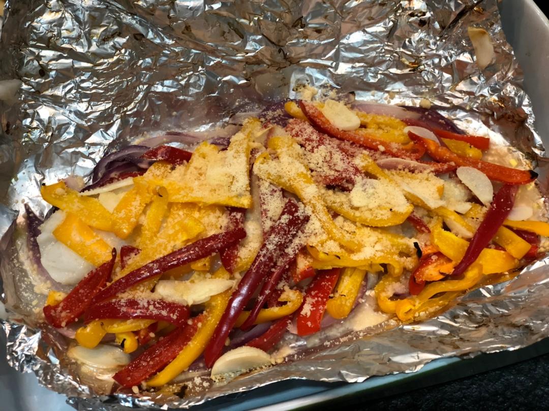 地中海式锡纸烤鱼扒