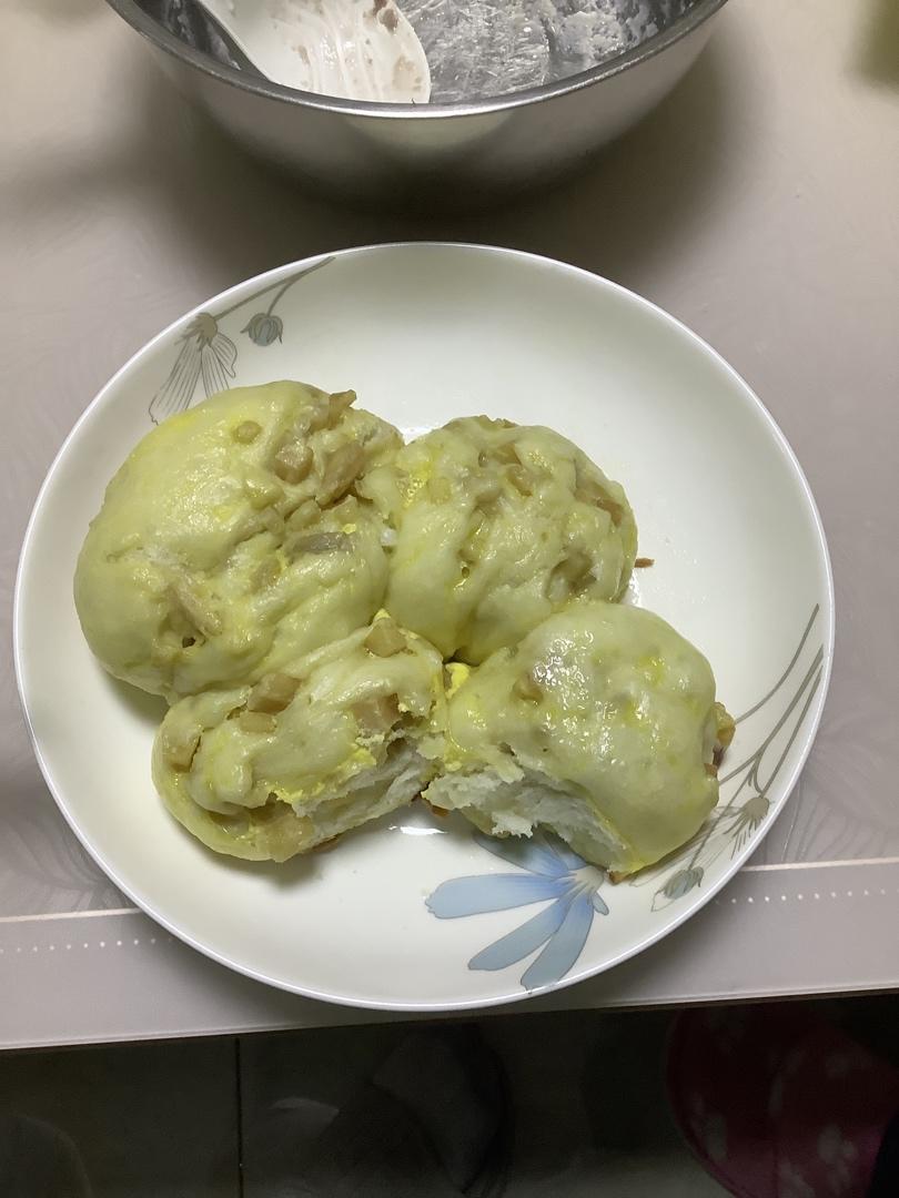 苹果夹心山药面包