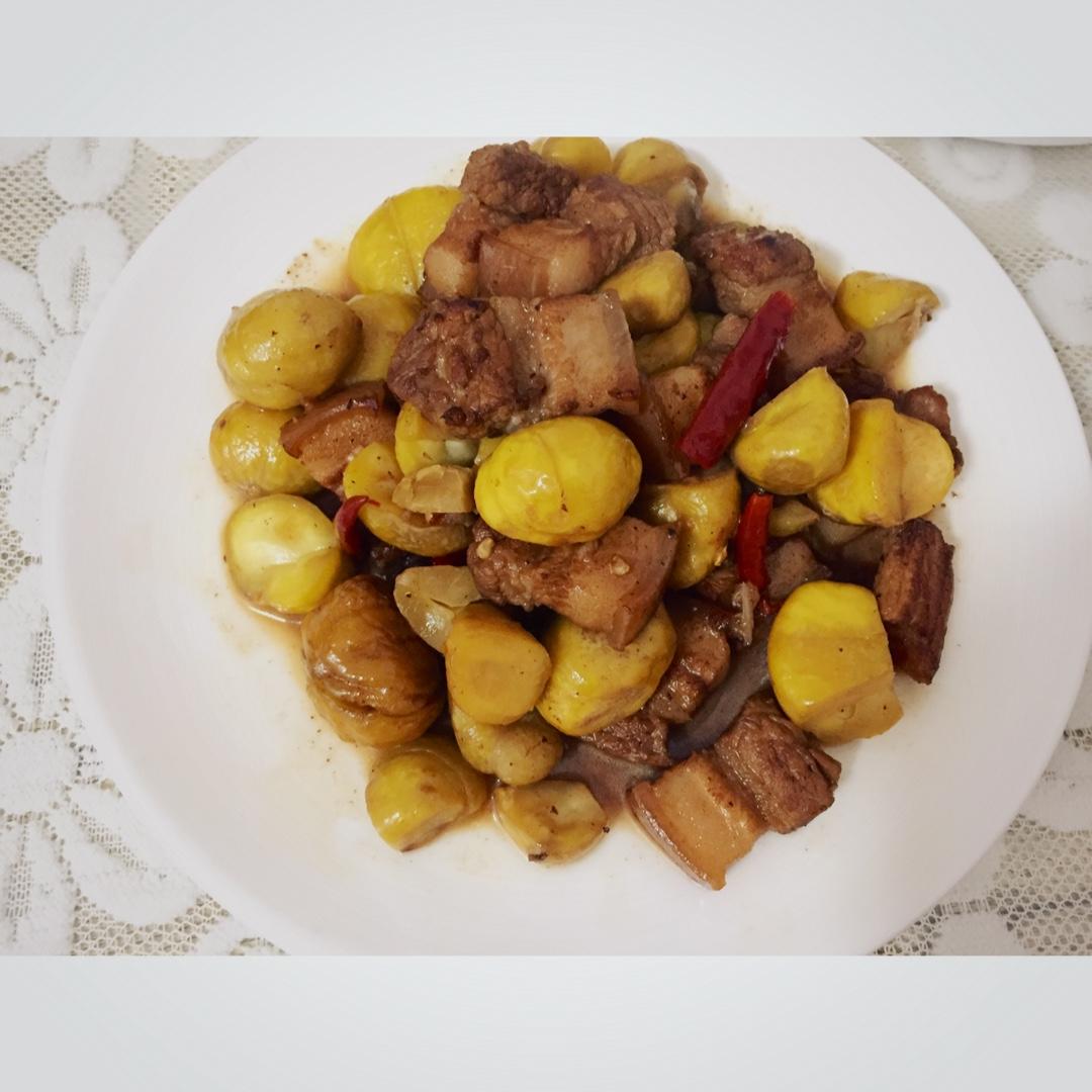 板栗烧肉