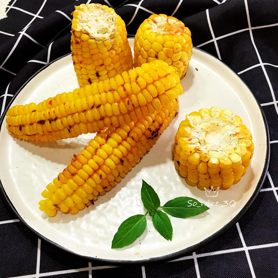 烧烤味 香辣孜然烤玉米的做法