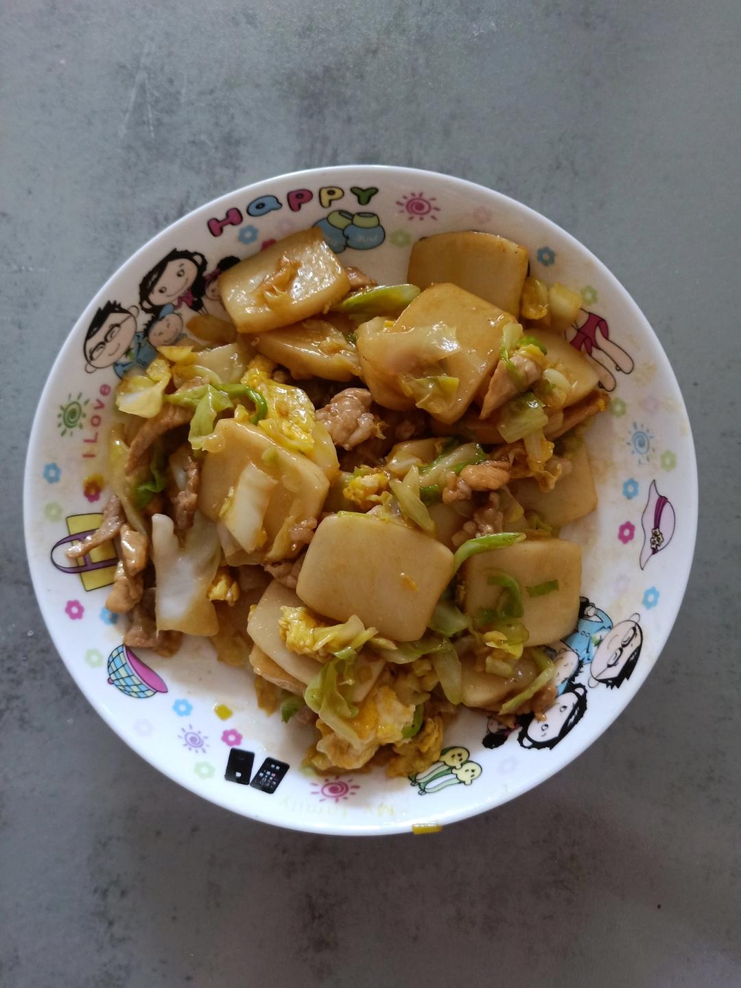 大排档风味炒年糕