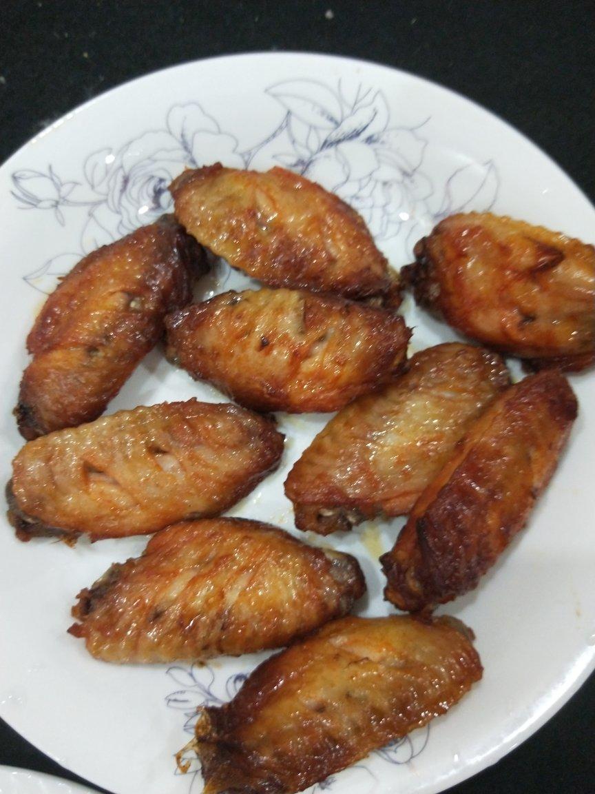 不放一滴油的空气炸锅版～奥尔良烤鸡翅