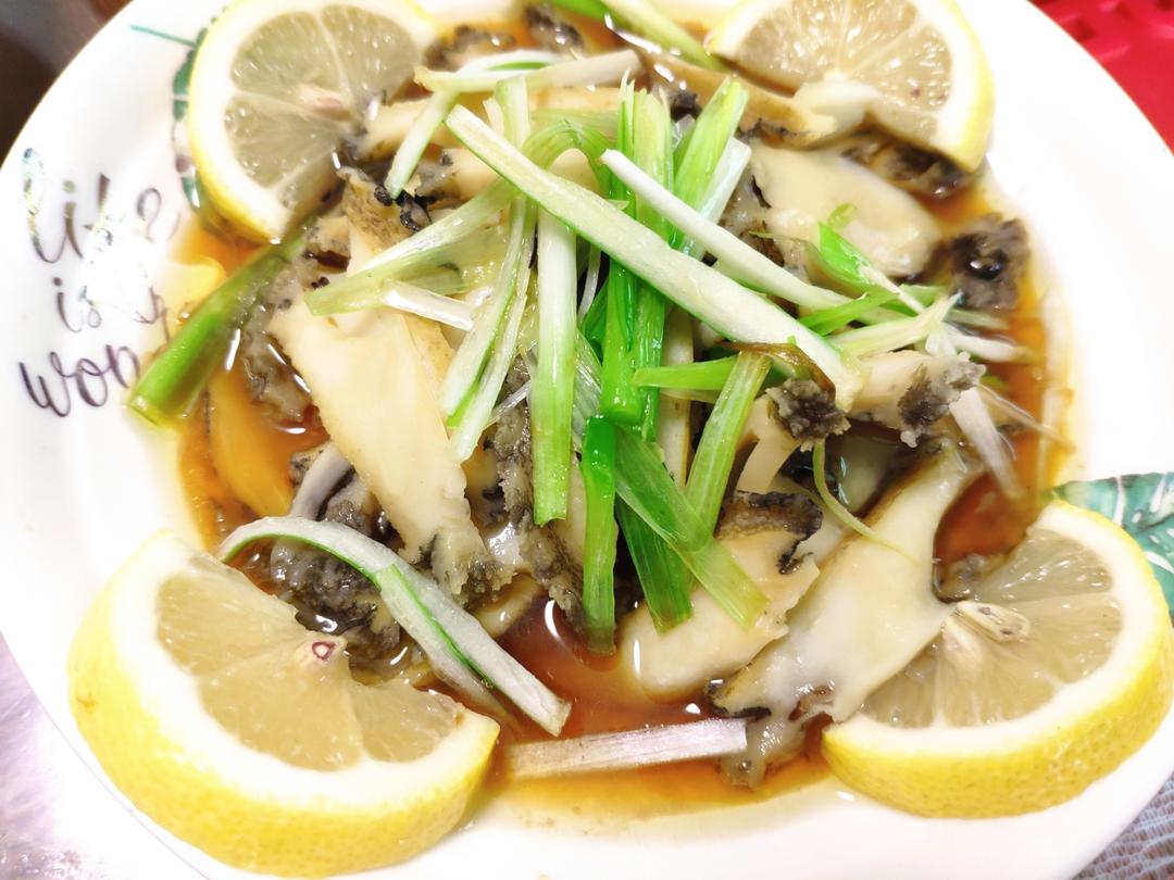葱油鲍鱼片
