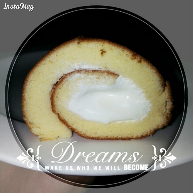 烫面戚风蛋糕卷，平凡，不平淡。