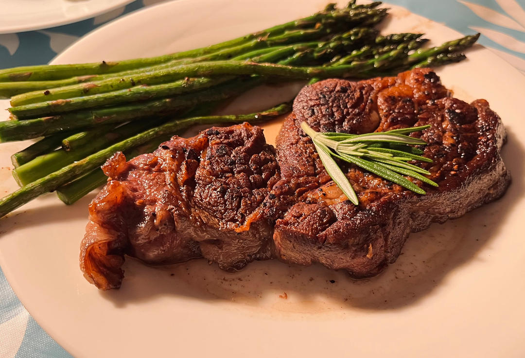 这么做厚切西冷牛排，不香吗