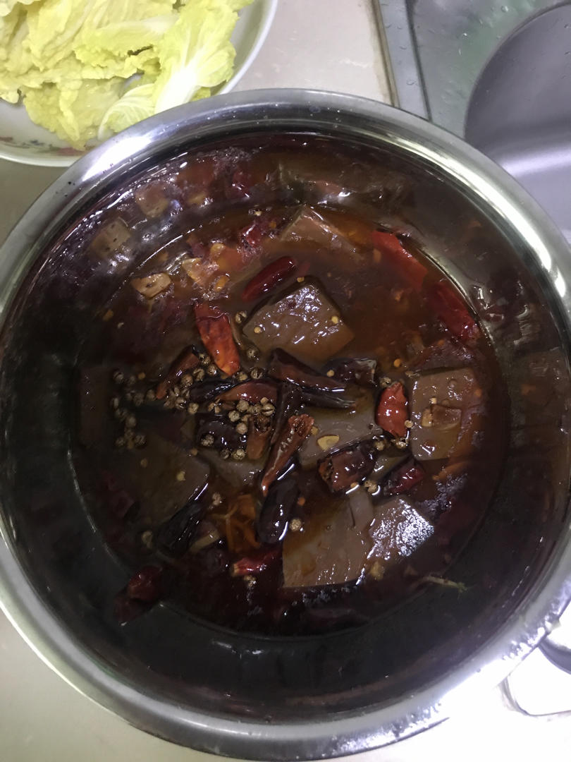 酸辣鸭血