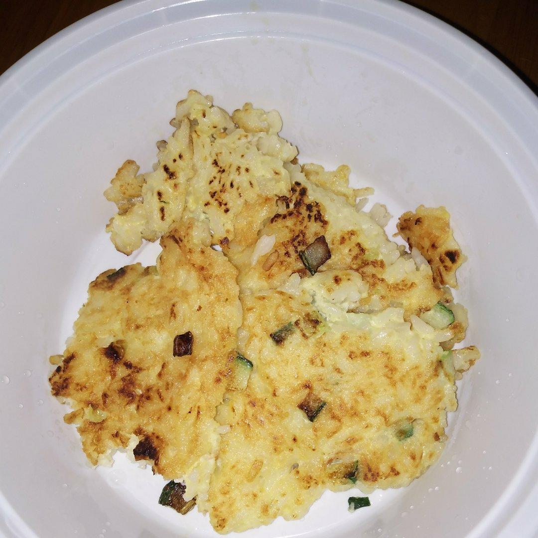 hellofox-1做的剩饭煎饼