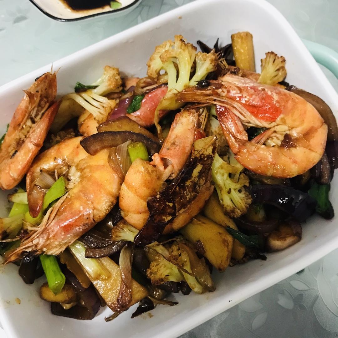 干锅大虾│多力浓香花生油x金牌家宴