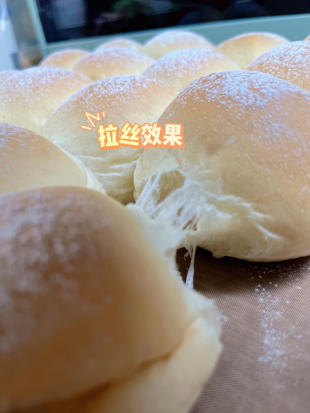 纯奶手撕吐司的做法 步骤1