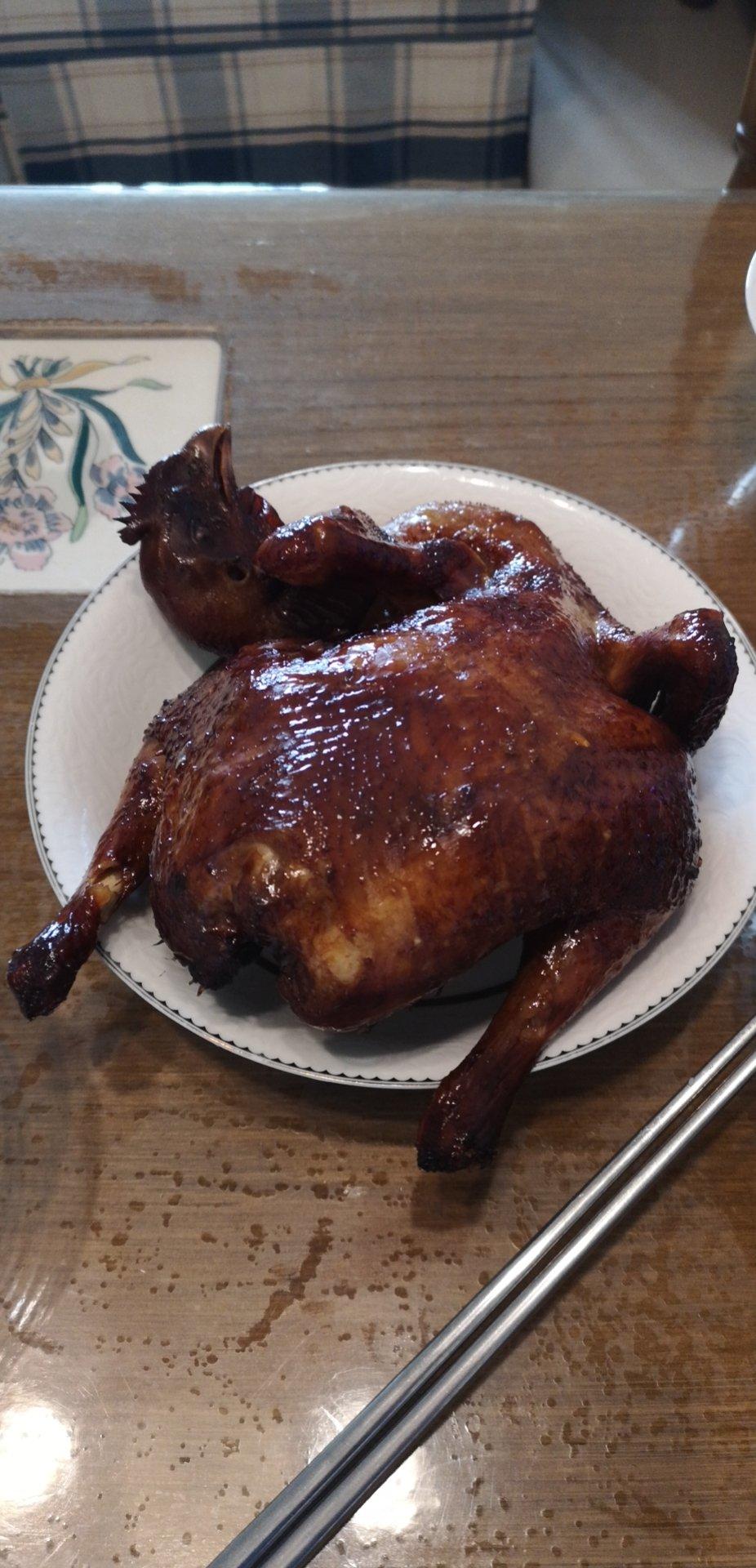 空气炸锅版🔥烤箱版🔥烤整鸡🐔童子鸡🐔三黄鸡🐔