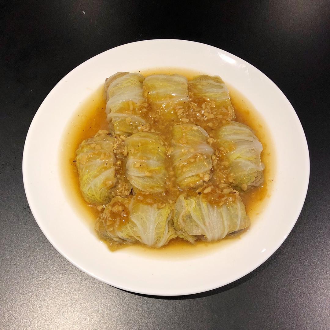 肉酿白菜卷