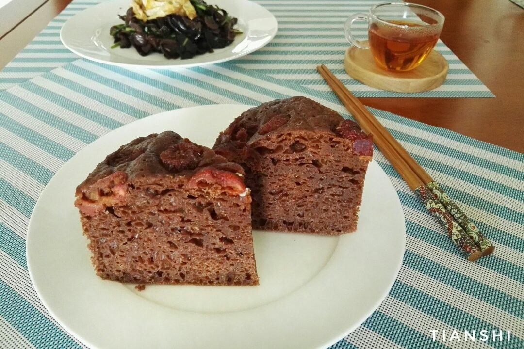 黑米发糕
