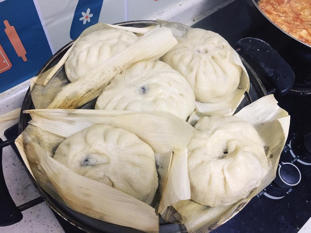 青椒茄子包子
