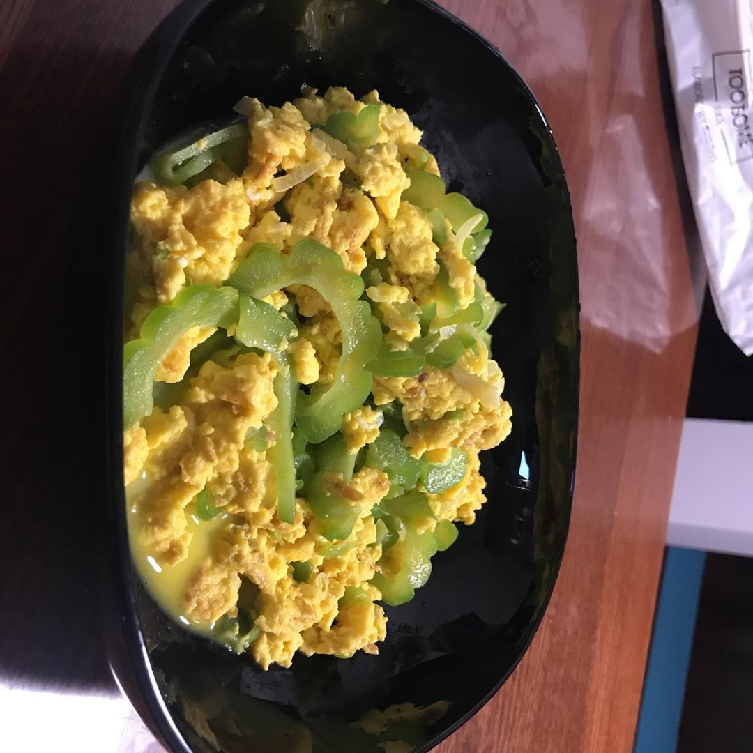 苦瓜炒蛋