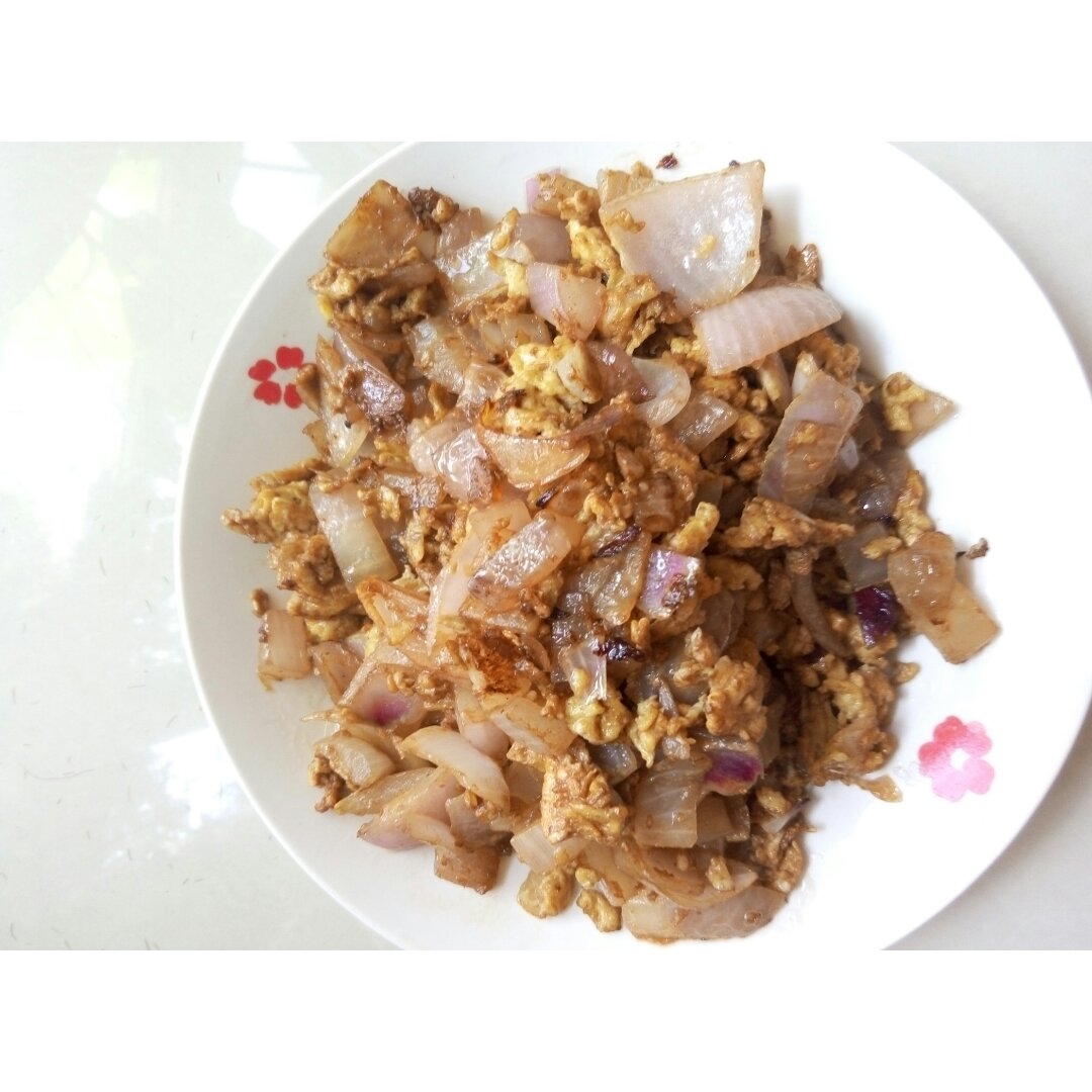 超快的洋葱炒蛋