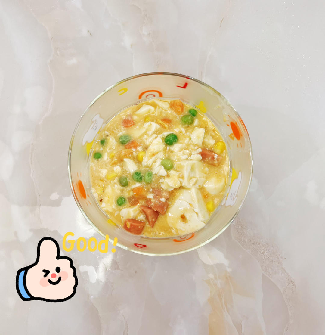 营养又鲜香的咸蛋黄豆腐煲