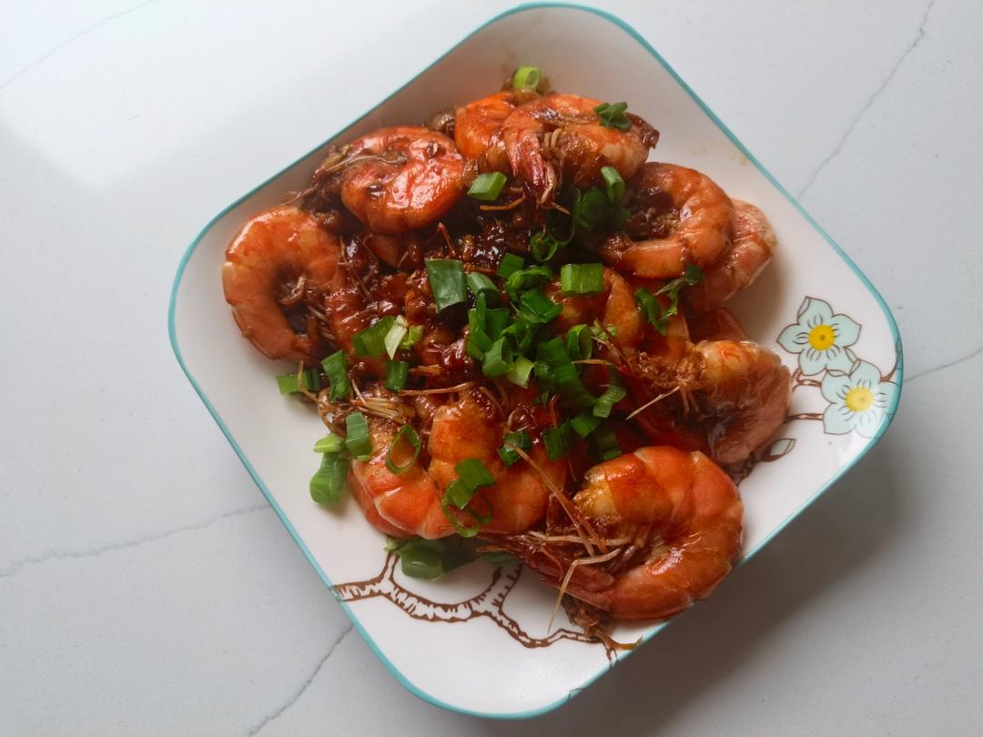 家庭版油焖大虾