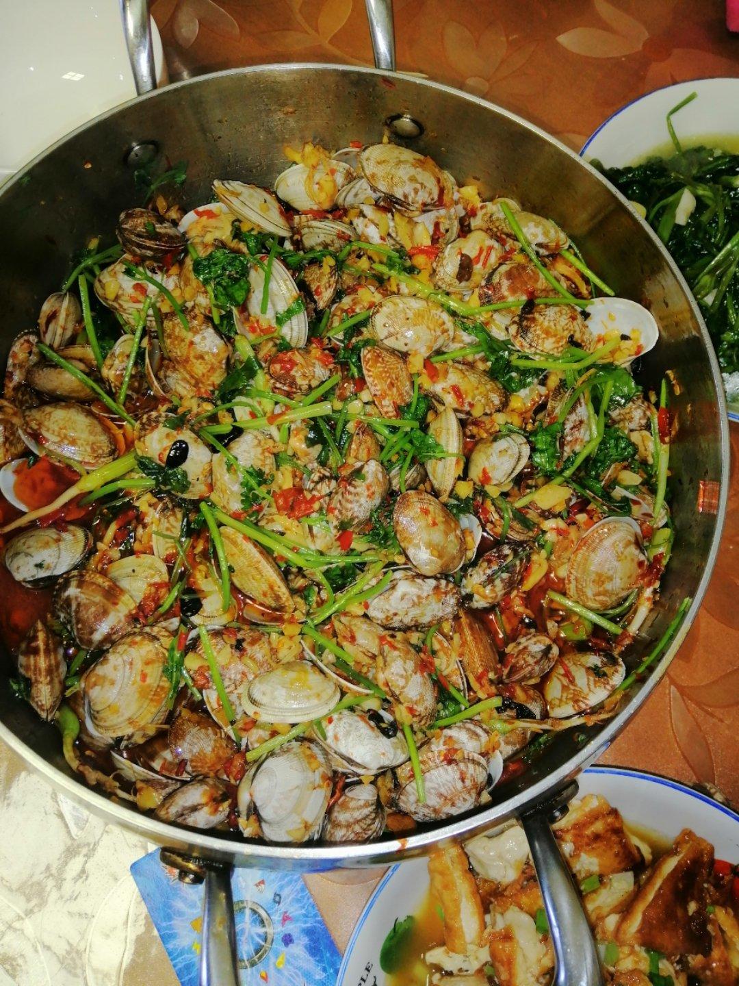 爆炒花甲(超美味啊)