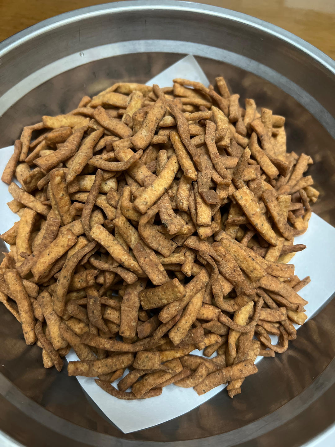 健康又补钙的小零食——海苔虾条