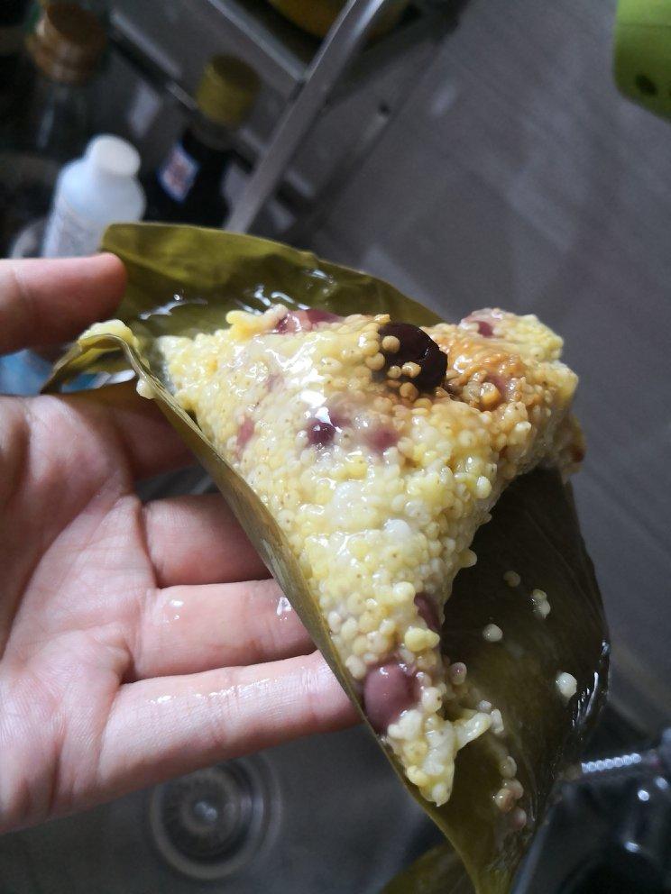 大黄米红枣粽子