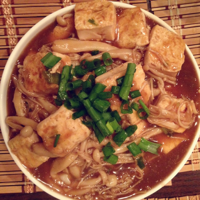 超级下饭菜--金针菇日本豆腐