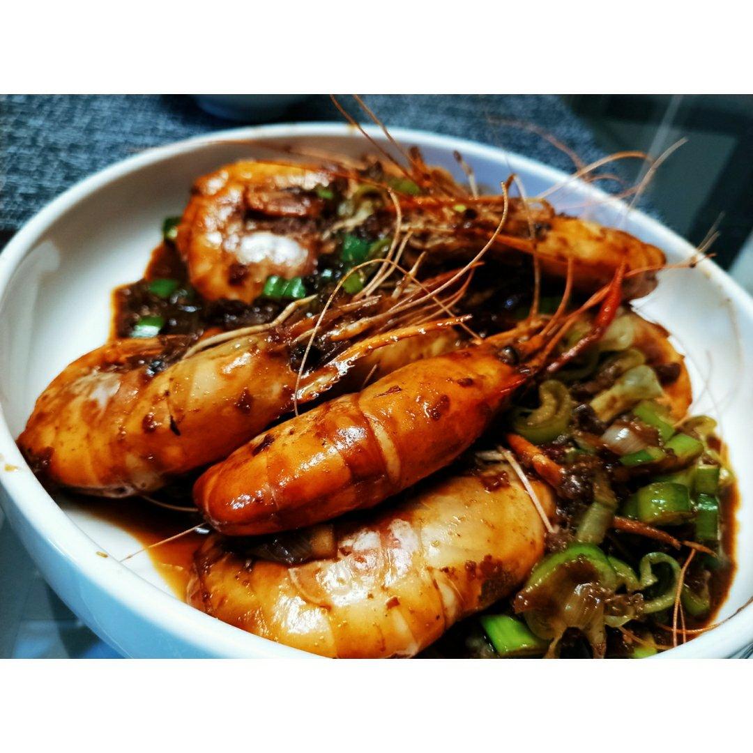 油焖罗氏虾（海鲜系列八）
