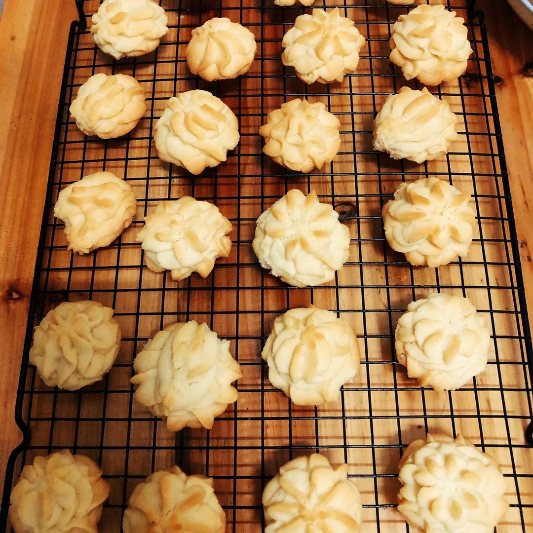 零失败花纹超级立体的黄油曲奇