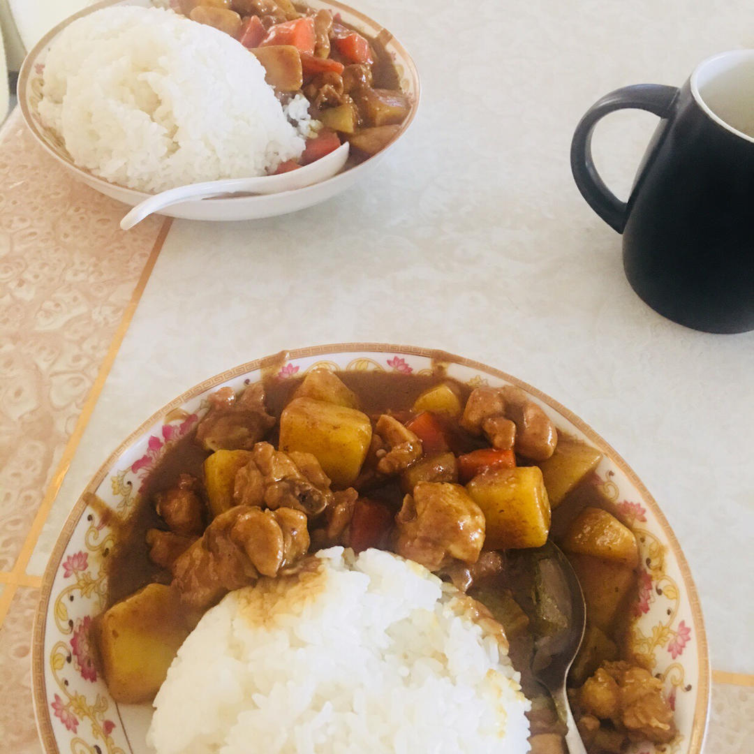 咖喱鸡饭