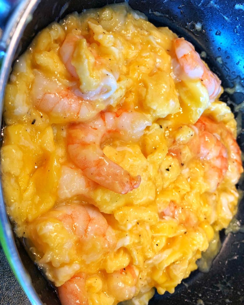 【虾仁滑蛋】超嫩滑，复刻茶餐厅经典