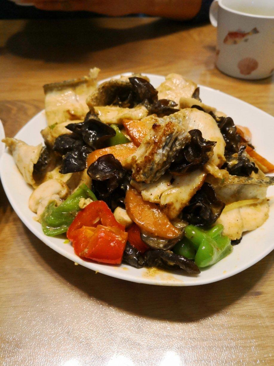 闫瑾0930做的滑炒黑鱼片