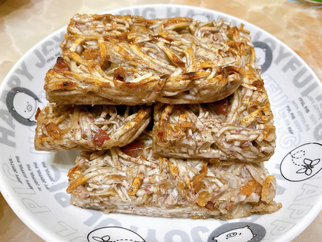 回忆妈妈的味道之芋丝饼芋头糕
