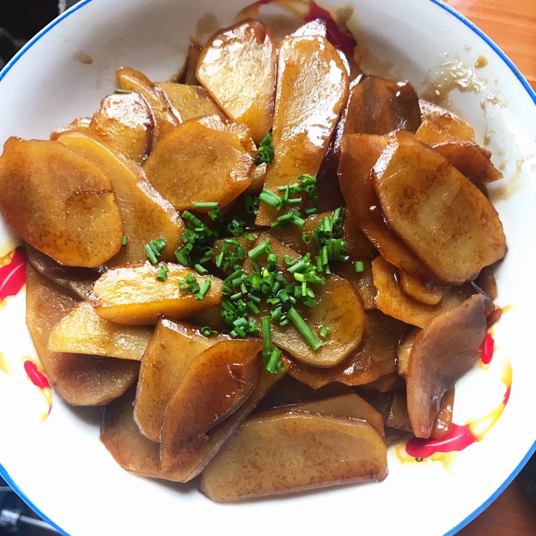 家常炒土豆片
