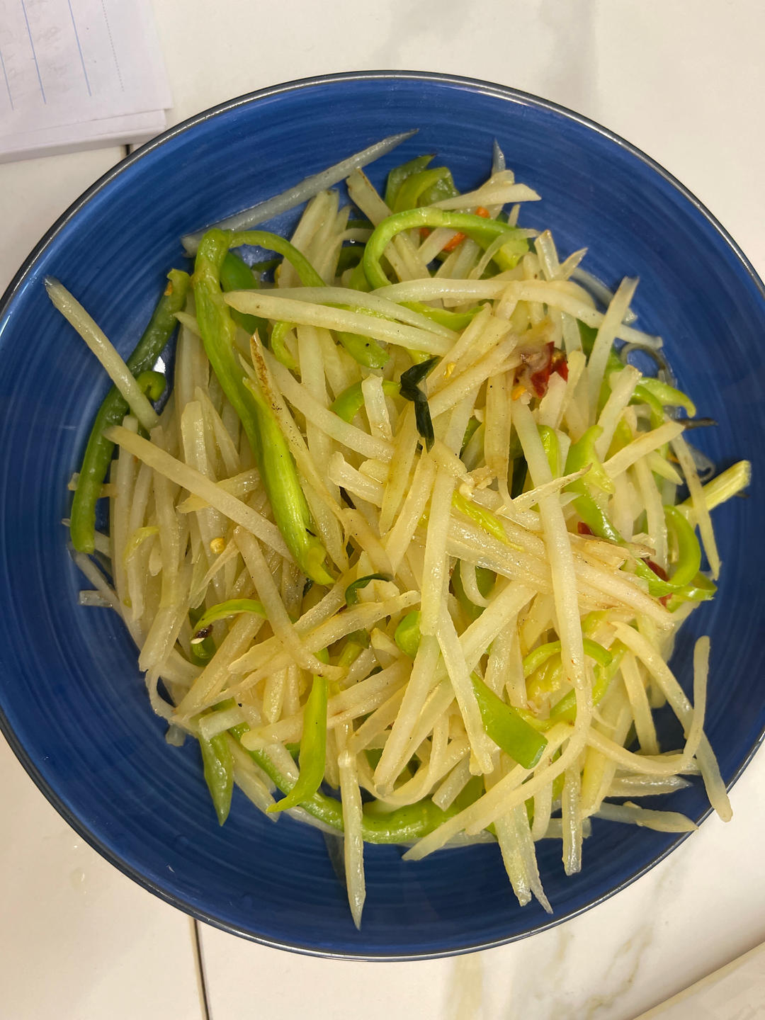 酸辣土豆丝的家常做法 超级下饭