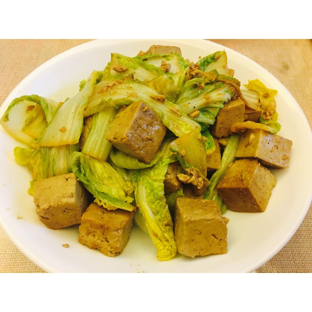 白菜炖豆腐