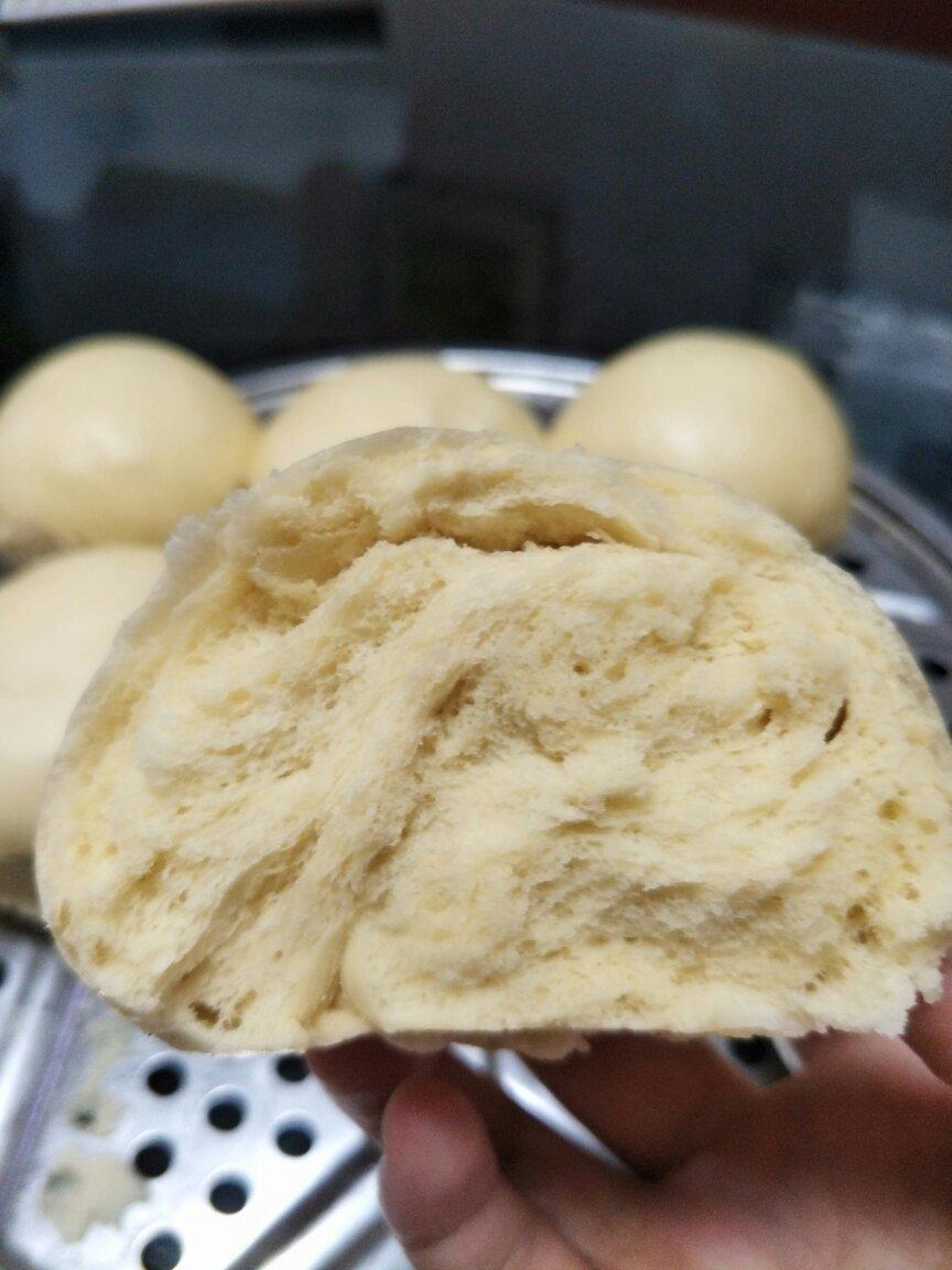 有着面包口感的红糖馒头（一次发酵）