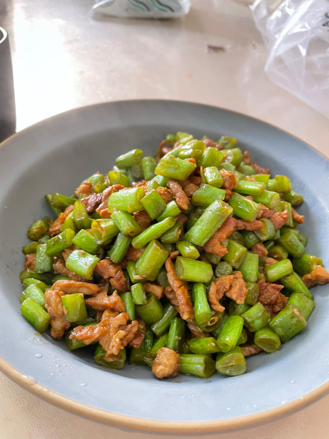 补钙神器——豆角炒肉！超下饭