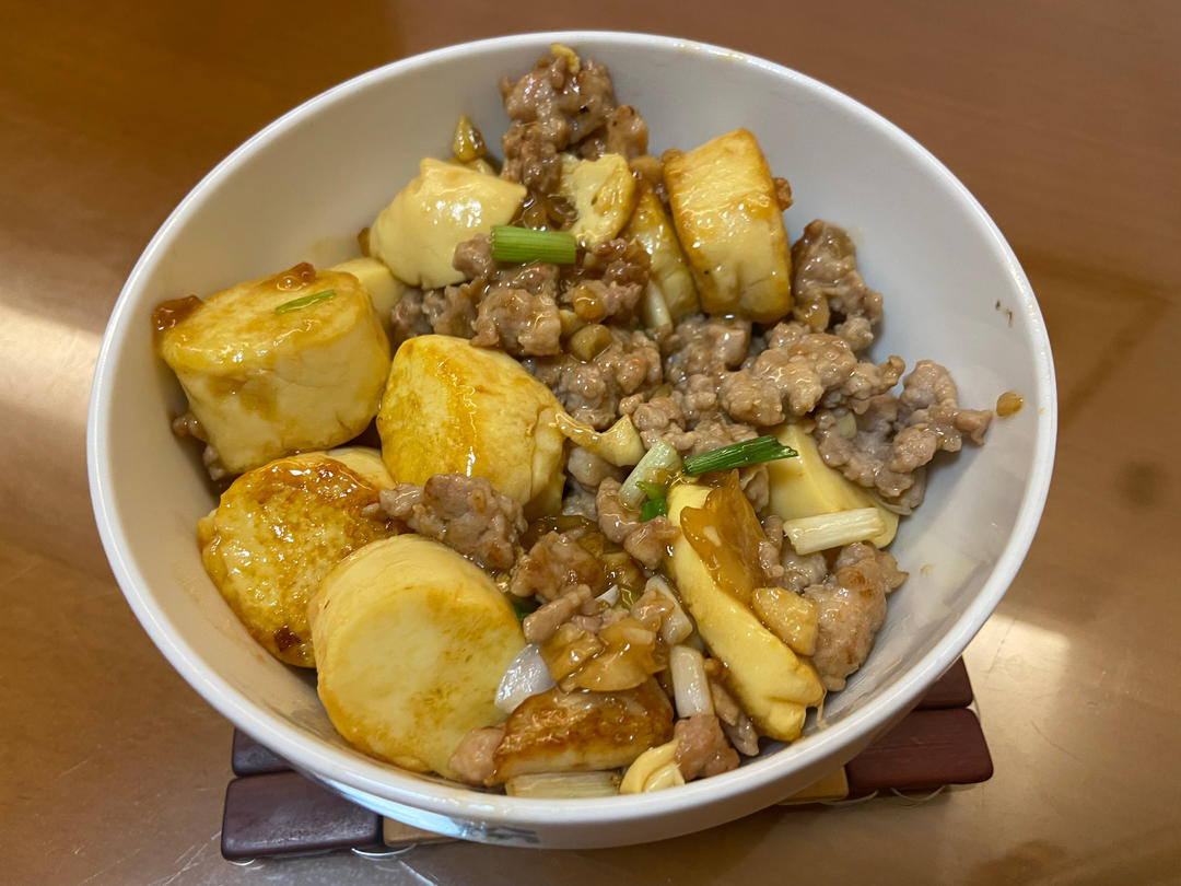 肉末日本豆腐（下饭家常菜）