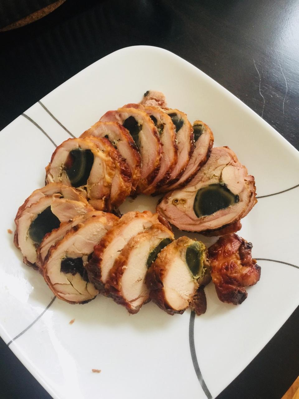 香烤松花鸡腿