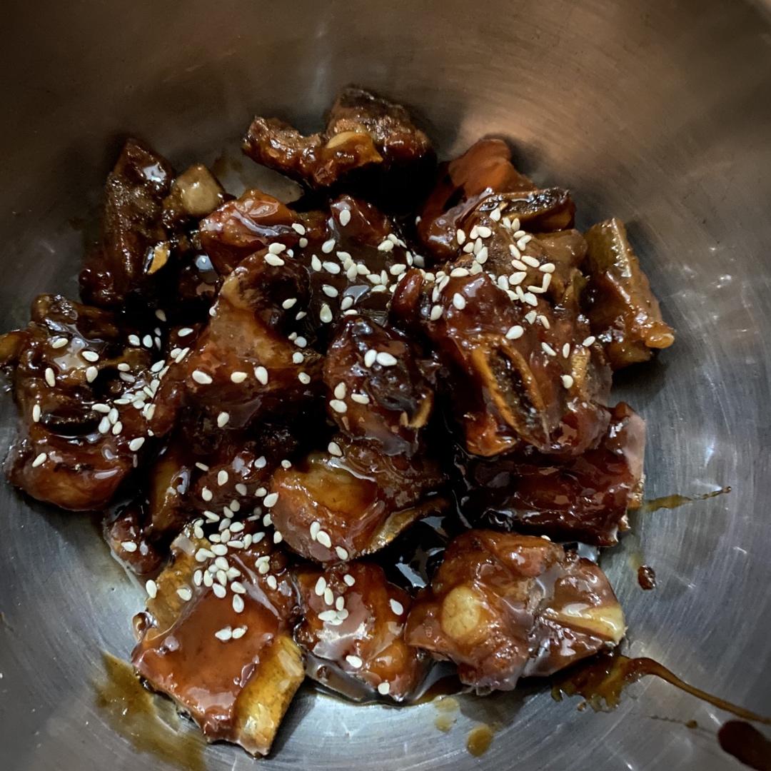 糖醋排骨/糖醋小排（不放油）（12345口诀做出正宗上海本帮）
