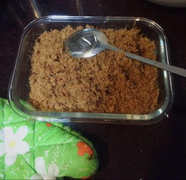 面包机自制肉松