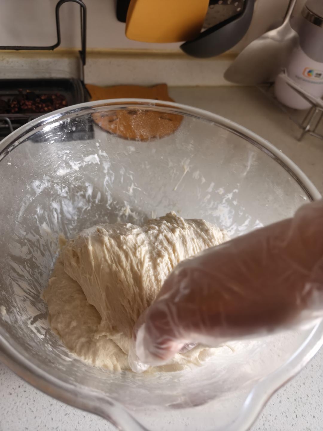 纯奶手撕吐司的做法 步骤1