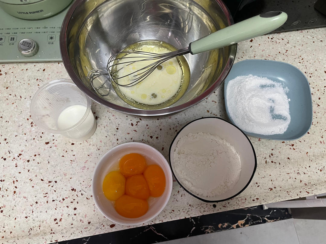 纯奶手撕吐司的做法 步骤1