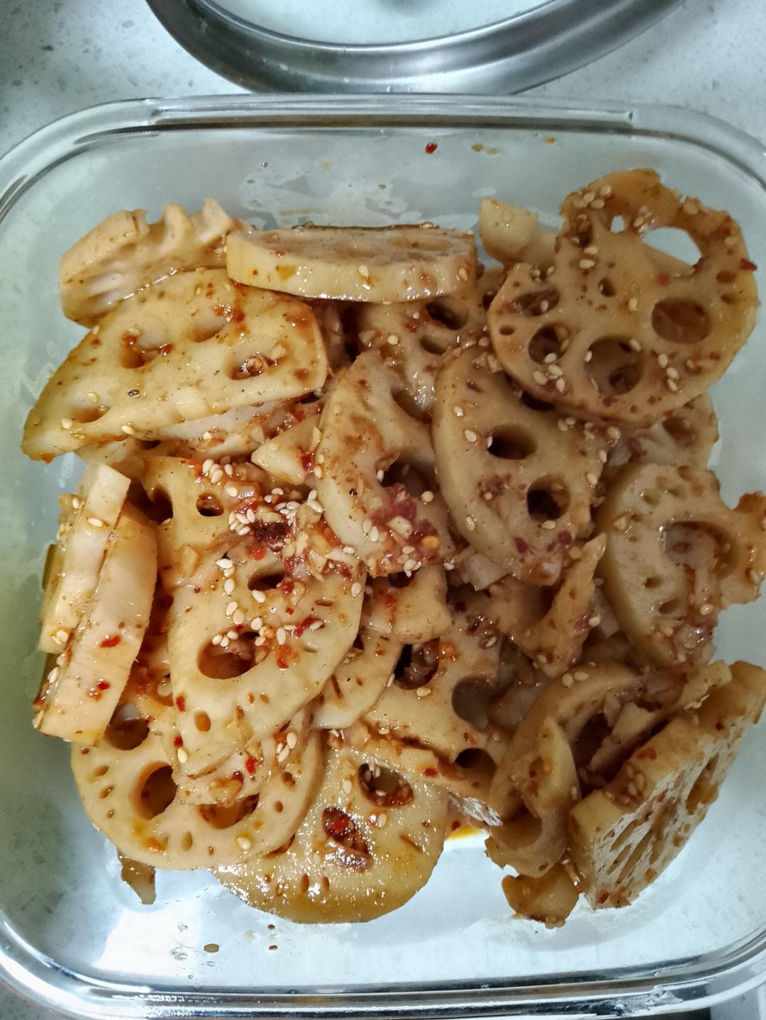 追剧解馋小吃 麻辣藕片