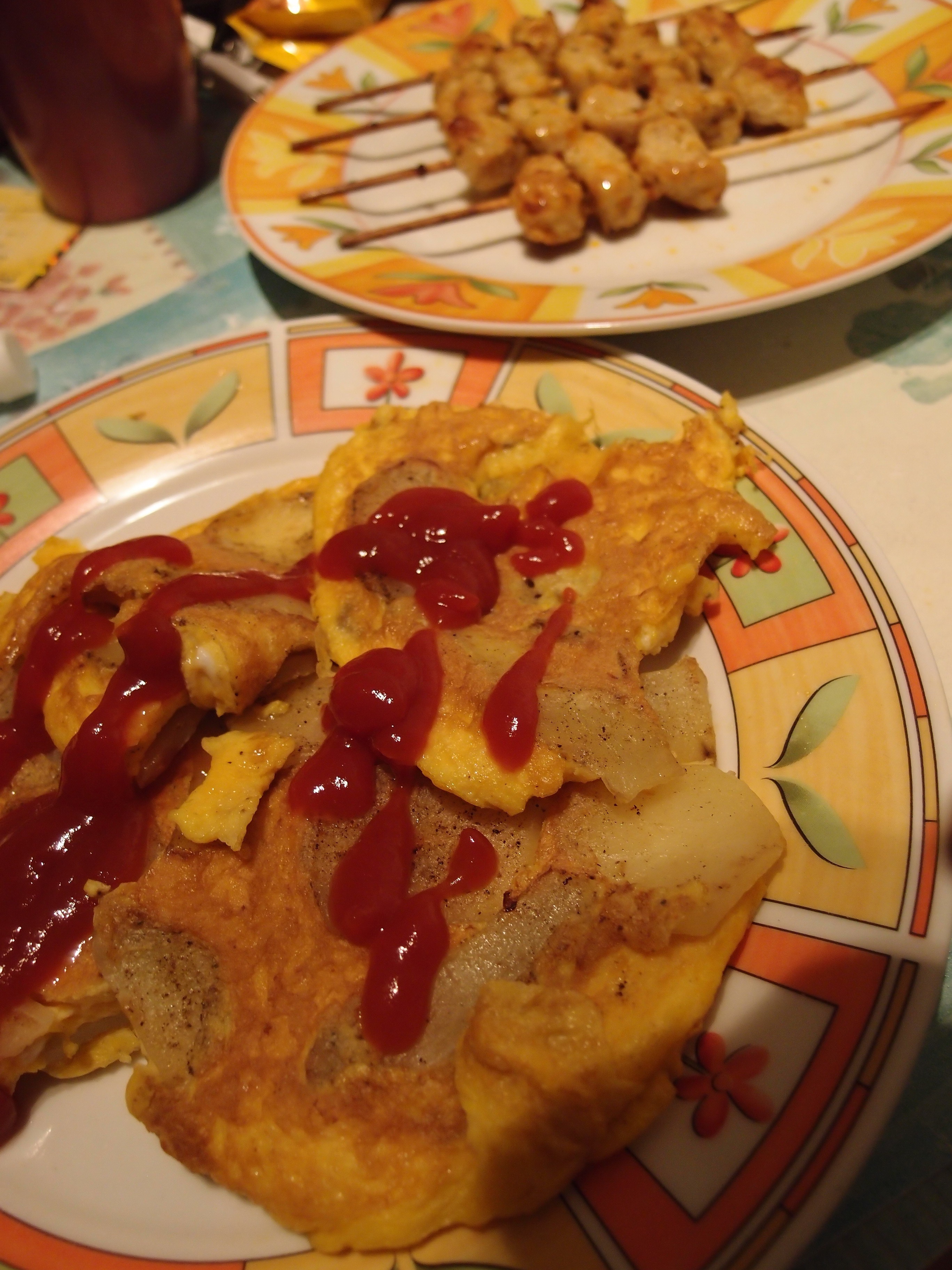 西班牙土豆煎蛋饼