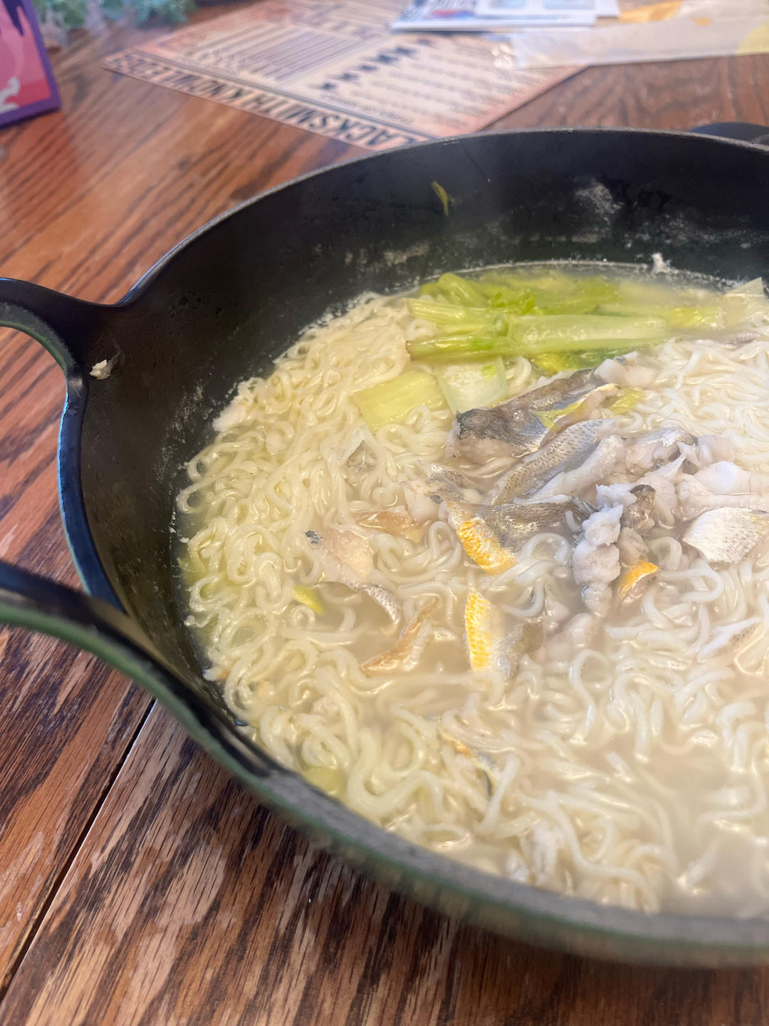 黄鱼面一碗，活儿越细，越鲜美。